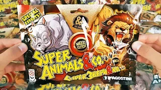 ОПАСНЫЕ ИГРУШКИ АНТИСТРЕСС СУПЕР ЗВЕРИ & Ко МАКСИ 2019! Обзор СЮРПРИЗЫ SUPER ANIMALS Деагостини