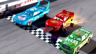 😧 Lightning Loses His Tires | Pixar Cars | Disney Kids