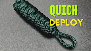 Quick Deploy Paracord Key Fob