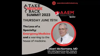 The Loss of a Specialty: Emergency Medicine