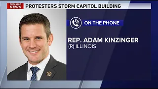 Rep. Kinzinger On WGN Chicago: Jan. 6 Attack On US Capitol