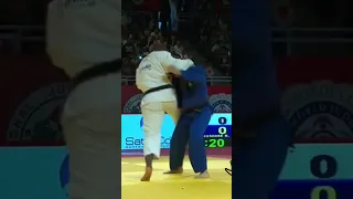 Teddy Riner Osoto gari amazing 🇫🇷🔥 #top #viral #judo #ippon #japan #teddy