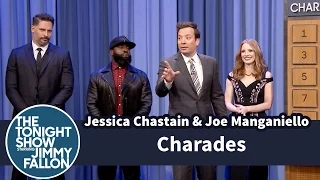 Charades with Jessica Chastain and Joe Manganiello