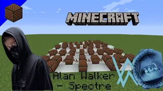 Minecraft | Spectre - Alan Walker Note Block Doorbell Tutorial