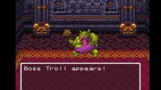 Dragon Quest 3 Snes Remix ( English Translation ) Boss Battle #3 Boss Troll