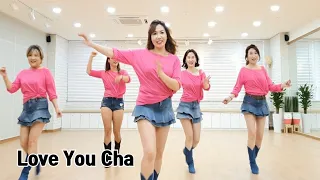 차차 라인댄스 | Love You Cha Line Dance | 32c 2w Beginner