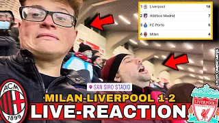 [TOTAL FRED SCAPOCCIA!] MILAN-LIVERPOOL 1-2 LIVE-REACTION DALLO STADIO SAN SIRO! MILAN ELIMINATO!!