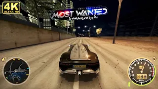 NFSMW REMASTERED 2022 - Lamborgini Murcielago Test Drive (4K 60FPS)