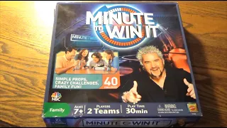 Can You Move A Small Mountain in 60 Seconds? - Minute To Win It Family Game by Mattel Games