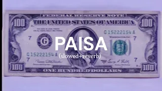 Paisa |seven hundered fifty| ( SLOWED + REVERB ) |KUSHAL POKHREL|