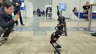 BRUCE in Action: Westwood Robotics' Compact Marvel at ICRA 2024