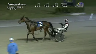 SEPT 19,2021-RACE 3-FLAMBORO DOWNS