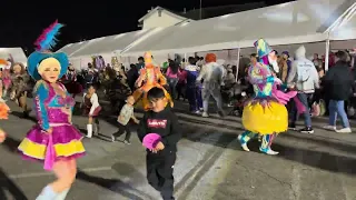 Carnaval San Agustin Tlaxco 2024, Cuadrilla Elegidos, Los Angeles CA