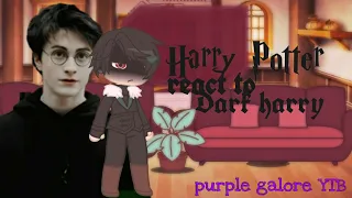 Hp react to dark harry [] 1/? [] Drarry [] 2K special [] Purple Galore YTB