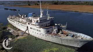 Resurrecting the Aurora, A Derelict 65-Year-Old Luxury Cruise Ship Shipwrecked in the Delta