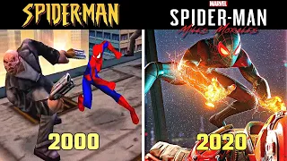 Evolution of Combat in Spider-Man Games 2000 - 2020