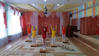 Веселый каблучок,Курск  2018,танец на степах,дети 5-6 лет.Хореограф Демидова С.Г.