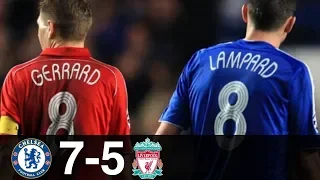 Chelsea vs Liverpool 7-5 Goals & Highlights w/ English Commentary UCL 2008/09 HD 1080p