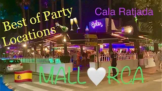 Cala Ratjada🌴🏖️MALLORCA island BEST of PARTY LOCATIONS🍹🍷spain #mallorca #travel #video