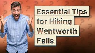 How Can I Safely Hike to the Bottom of Wentworth Falls?