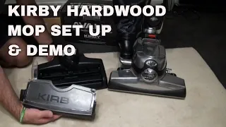 Kirby Vacuum Step By Step Guide How  to use Avalir  Hardwood Mop With Kirby Floor  mixture in tank