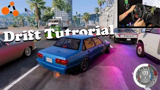 How To Drift In BeamNG.drive With A Wheel