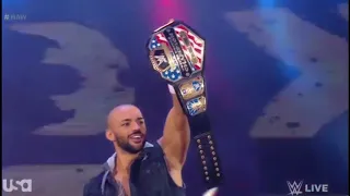 Ricochet first entrance as United States champion