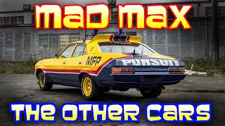 MAD MAX FACTS - THE OTHER CARS! Mad Max Interceptor. Last of the V8's!