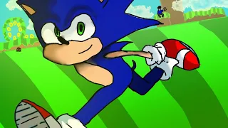 animação de sonic FLIPACLIP