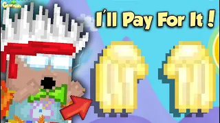 If You Build a Golden Angel, I'll Pay For It! | GrowTopia