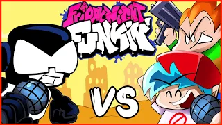 TANKMAN VS BOYFRIEND ANIMATION - FRIDAY NIGHT FUNKIN