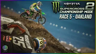 Oofing in Oakland! | Race 5 | Monster Energy Supercross 2 Championship Mode