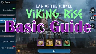 Viking Rise Law of the Jungle Basics