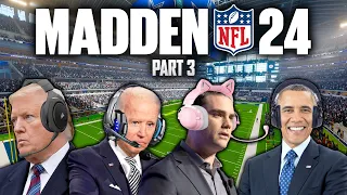 US Presidents Play Madden 24 (Part 3)