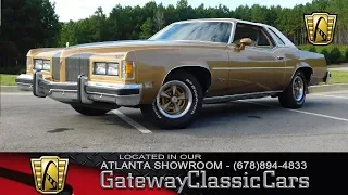 1976 Pontiac Grand Prix 50th Anniversary - Gateway Classic Cars - Stock #886 - ATL