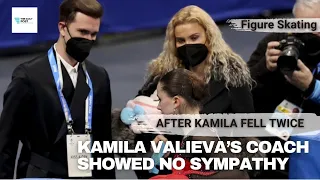 KAMILA VALIEVA’s coach ETERI criticized her after FALLING at the Olympics | KAMILA VALIEVA FALLS