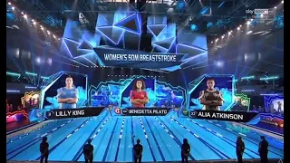 Lilly King vs Benedetta Pilato - European Record 50m Breaststroke 28''81