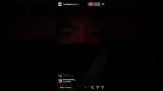 20210319 BAEKHYUN INSTAGRAM LIVE