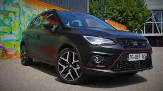 SEAT ARONA FR Black Wrapping Project Custom by HD DESIGN