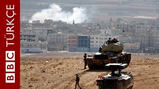 Kobani'de çatışmalar şiddetlenirken hava operasyonları sürüyor - BBC TÜRKÇE