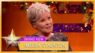 Imelda Staunton Heard About Queen Elizabeth’s Passing On The Crown Set