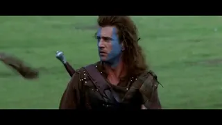 Film Braveheart - Le discours sur la liberté de William Wallace avant le combat contre les Anglais