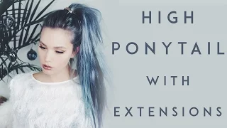 High Ponytail with extensions | Kirsten Zellers