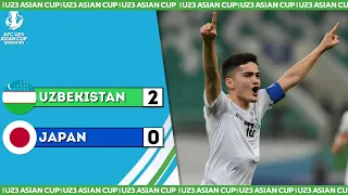 Uzbekistan vs Japan | AFC U23 Asian Cup 2022 | Semifinal | Match Report