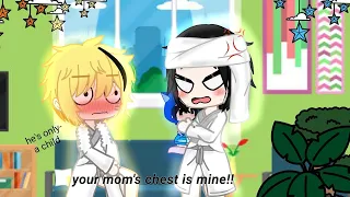 🍜💕your mom's chest is only mine!🍅💢 | SasuNaru | bl | meme | OG | happy 700+ subscribers! 😚💕