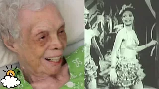 102 Year Old Dancer Seeing Herself on Film for the First Time