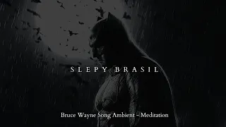 Meditating with Bruce Wayne in Batman while raining (ambience)  | Gotham City