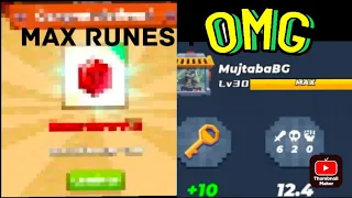 Reaching Level 30 In BedWars+Opening Chest Worth 11k keys !!!!!!!!(Did I Got Max Runes ?)