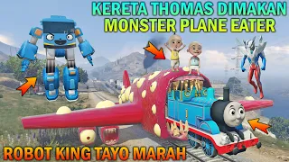 THE PLANE EATER MONSTER EATS THOMAS TRAIN - GTA 5 BOCIL SULTAN