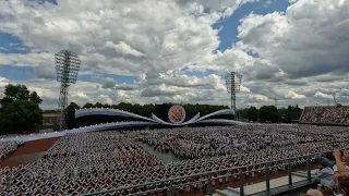 Mēs uzkāpām kalniņā | Deju lieluzvedums "Mūžīgais dzinējs"| Daugavas stadions